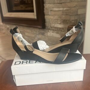 Dream Pairs Elegant Black Wedges